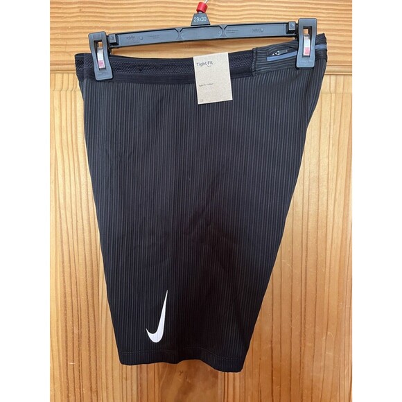 Nike Dri-Fit ADV AeroSwift 1/2 Length Racing Tights Men's Size XXL DM4622-010 - Picture 4 of 11